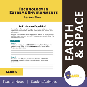 Technology in Extreme Environments Grade 6 Lesson Plan