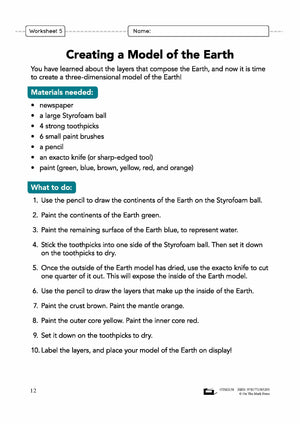 Inside the Earth Grade 7 Lesson Plan