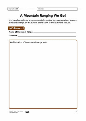 Mountain Formation Grade 7 Lesson Plan