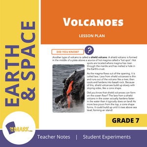 Volcanoes Grade 7 Lesson Plan