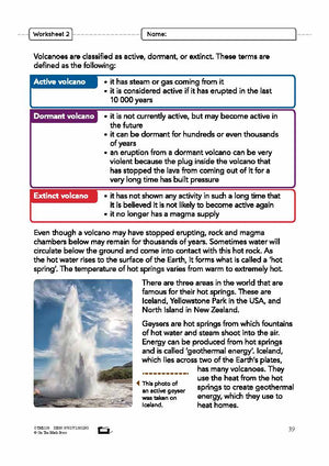 Volcanoes Grade 7 Lesson Plan