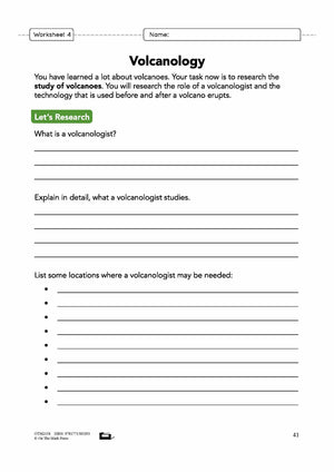 Volcanoes Grade 7 Lesson Plan