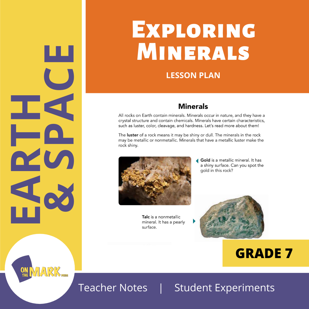 Exploring Minerals Grade 7 Lesson Plan