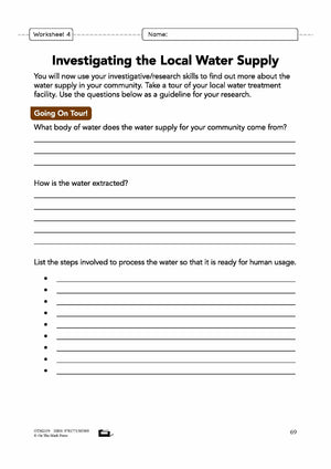 Your Water Supply Grade 8 Lesson Plan