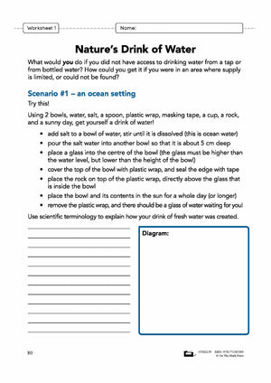 Nature's Water Grade 8 Lesson Plan