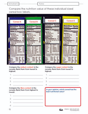 What's in Food? Lesson Plan Grade 5