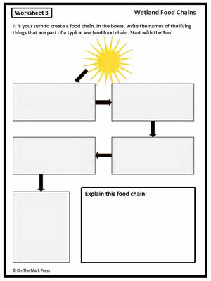 Survival in the Wetlands e-Lesson Plan Grade 5