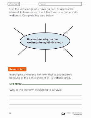 Protecting our Wetlands e-Lesson Plan Grade 5