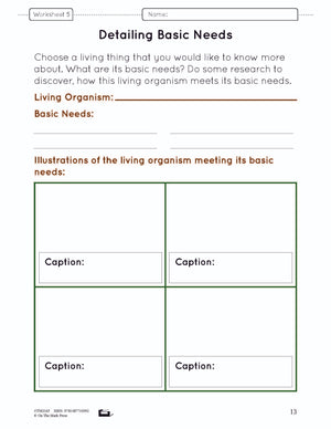 Defining Living Things e-Lesson Plan Grade 6