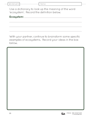 Ecosystems and Biomes Grade 7 Lesson