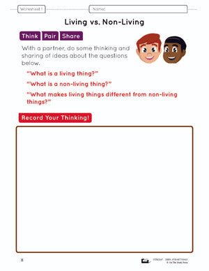 Defining Living Things e-Lesson Plan Grade 8