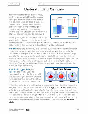 Osmosis & Diffusion e-Lesson Plan Grade 8