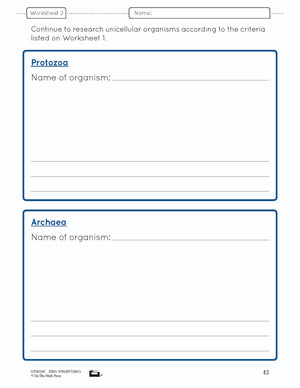 Unicellular Organisms e-Lesson Plan Grade 8