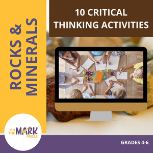 Rocks & Minerals - 6 Creative Writing Activities Grades 4-6