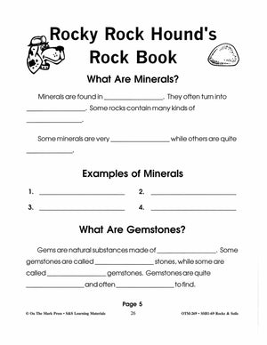 Rocky Rock Hounds' Rock Booklet Gr. 2-3