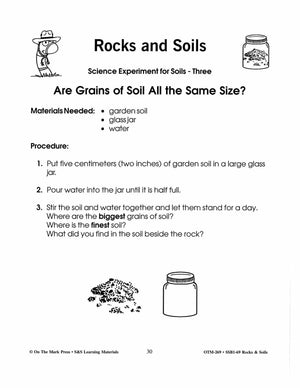 Soil Science Experiments Gr. 2-3