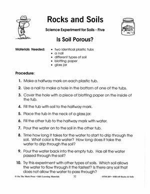 Soil Science Experiments Gr. 2-3