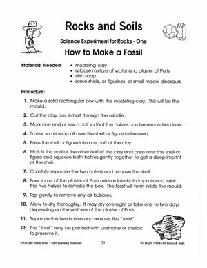 Rock Science Experiments Gr. 2-3