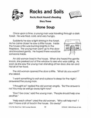 Rocks & Soils Reading Activities with Follow-ups Gr. 2-3