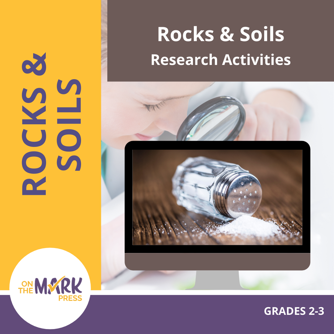 Rocks & Soils Research Activities Gr. 2-3