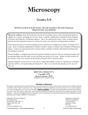 Microscopy Step-by-Step Labs Grade 5+