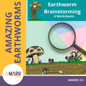 Earthworm Brainstorming Worksheets! Grades 2-3