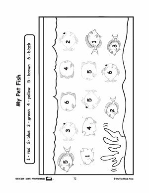 Pets - Five Fun Activities PreK-K :Dot-Dot, Seeing Relationships, Printing