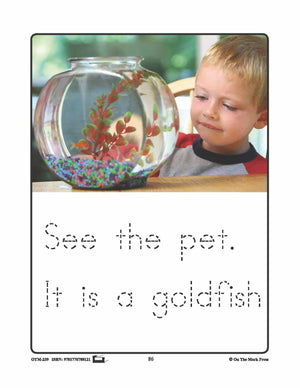 Pets - Five Fun Activities PreK-K :Dot-Dot, Seeing Relationships, Printing