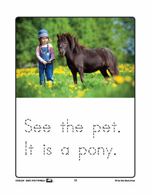 Pets - My Pet Printing Booklet Prek-K