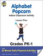 Alphabet Popcorn  PK-1 Indoor Classroom Physical Education Lesson