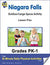 Niagara Falls Pk-1 E-Lesson Plan