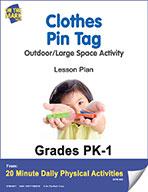 Clothes Pin Tag Pk-1 E-Lesson Plan