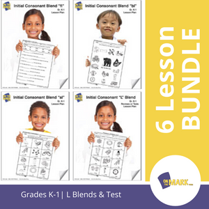 L Blends: 6 Lessons & Test Bundle! Grades K-1