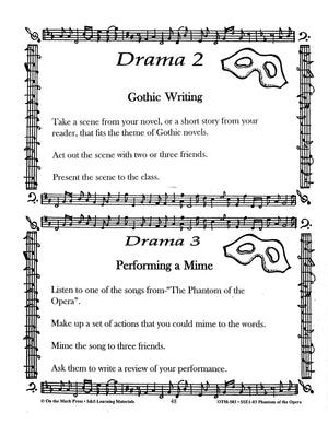 The Phantom of the Opera Musical Grades 7-9