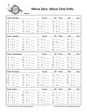 Timed Math Drills: Addition, Subtraction, Multiplication & Division MEGA BUNDLE!