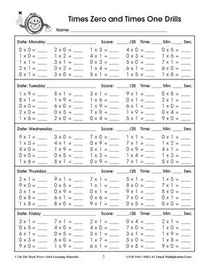 Timed Math Drills: Addition, Subtraction, Multiplication & Division MEGA BUNDLE!