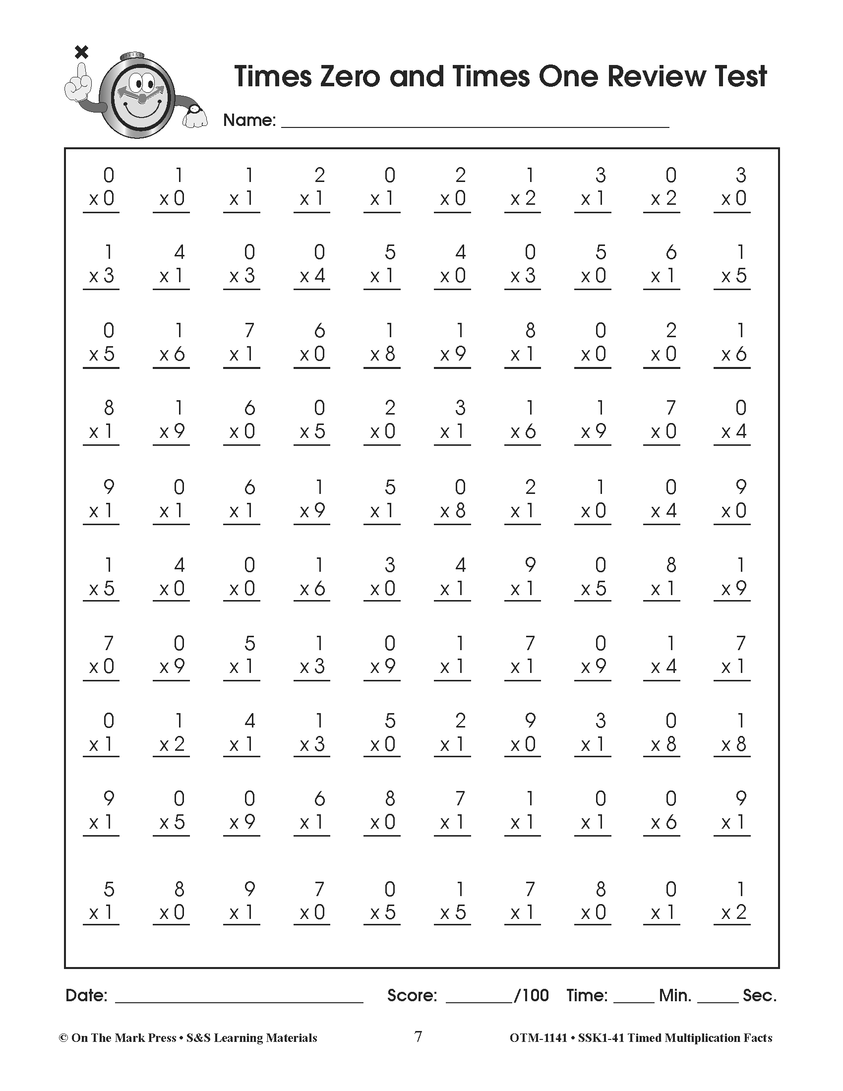 Timed Math Drills: Addition, Subtraction, Multiplication & Division MEGA BUNDLE!