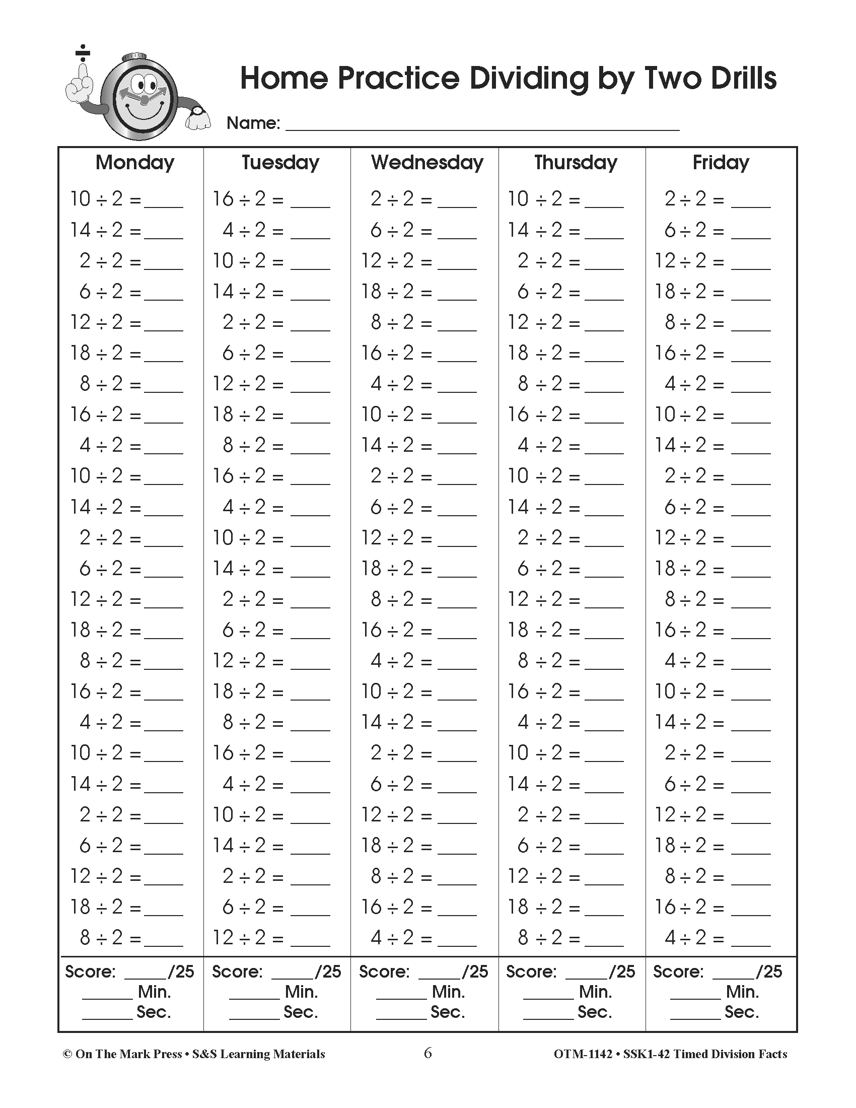 Timed Math Drills: Addition, Subtraction, Multiplication & Division MEGA BUNDLE!