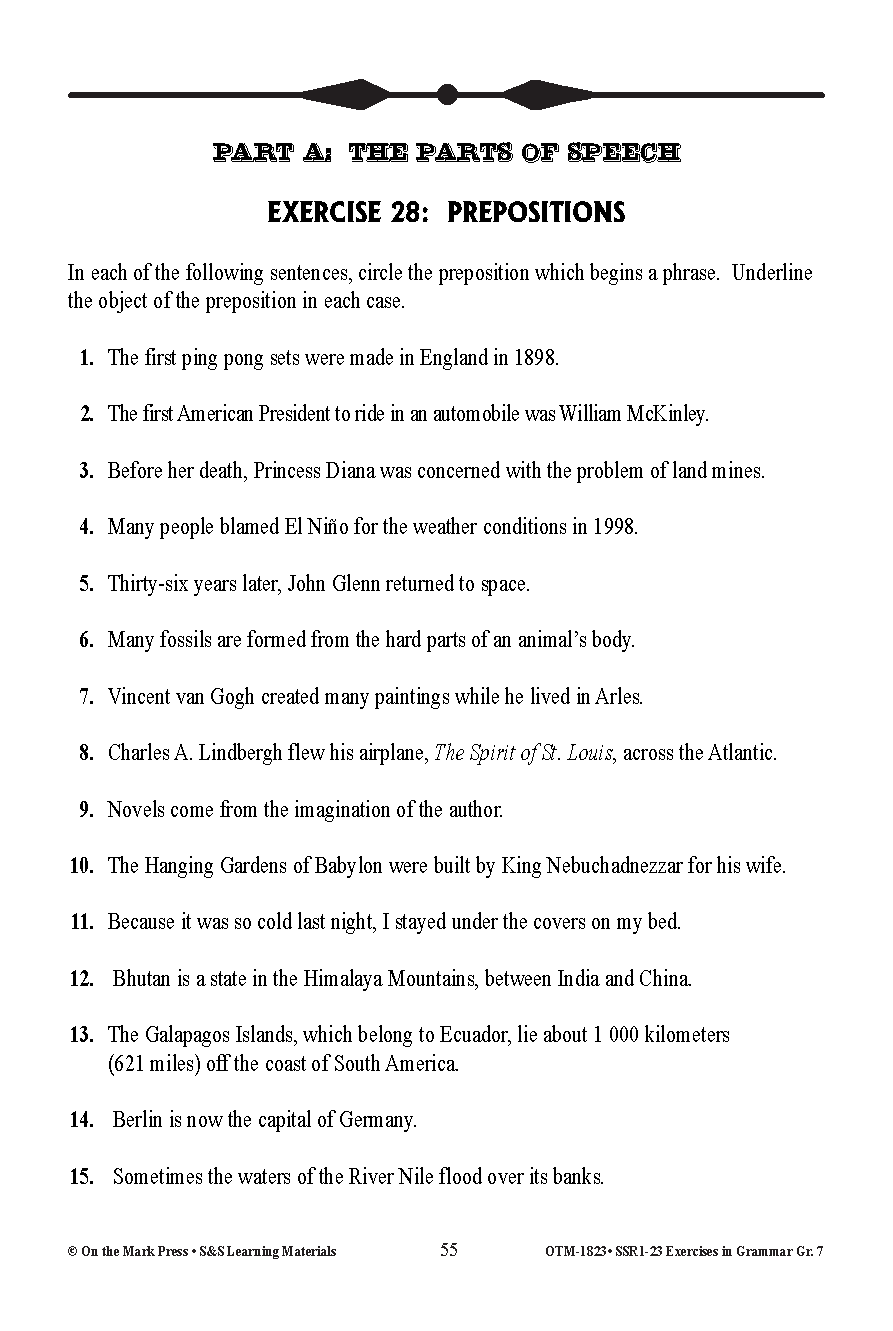 Exercises in Grammar 3 Book Savings Bundle! Grades 6-8