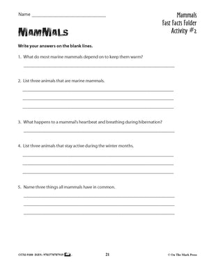 Animals & Habitats Life Science Binder Plus Program Grades 3-4+