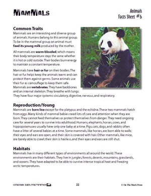 Animals & Habitats Life Science Binder Plus Program Grades 3-4+