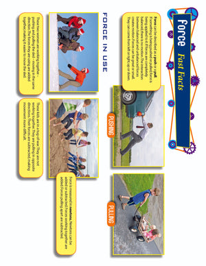 Force & Motion Activity Pages & Mini Poster Grades 4+