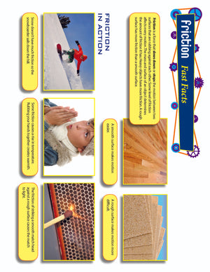 Friction & Resistance Activity Pages & Mini Poster Grades 4+