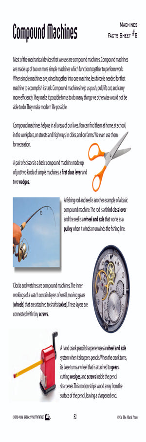 Compound Machines Activity Pages & Mini Poster Grades 4+