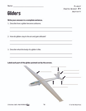Gliders Activities Grades 4+