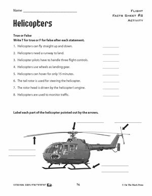 Helicopter Activities Grades 4+