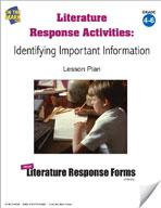 Identifying Important Information Literature Response Activities Grades 4-6