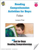 Reading Comprehension Activities For Boys: Fiction Grade 3