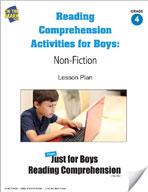 Reading Comprehension Activities For Boys: Non-Fiction Grade 4