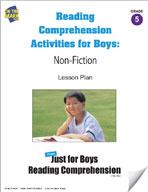 Reading Comprehension Activities For Boys: Non-Fiction Grade 5